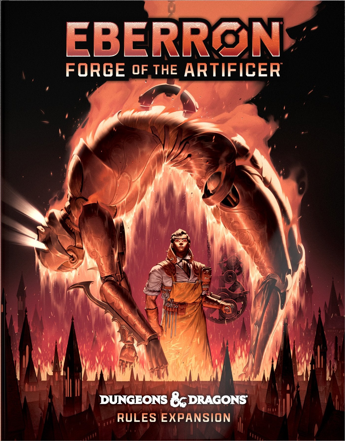Dungeons & Dragons: Eberron Forge of the Artificer (Alternate Cover) Hardcover