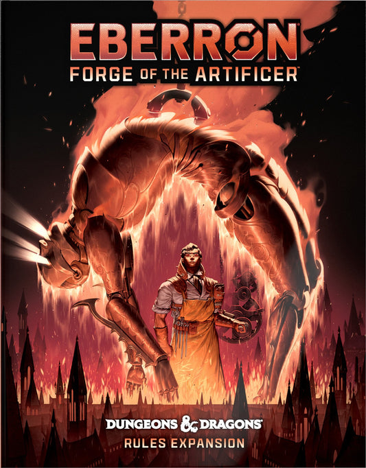 Dungeons & Dragons: Eberron Forge of the Artificer (Alternate Cover) Hardcover