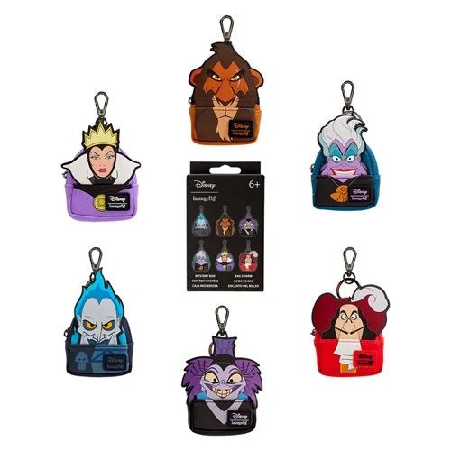 Disney Villains Mini-Backpack Mystery Box Bag Charm