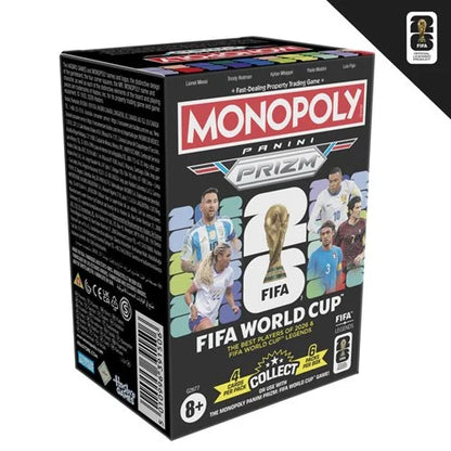 Monopoly Panini Prizm: FIFA World Cup Soccer Trading Cards Booster Box