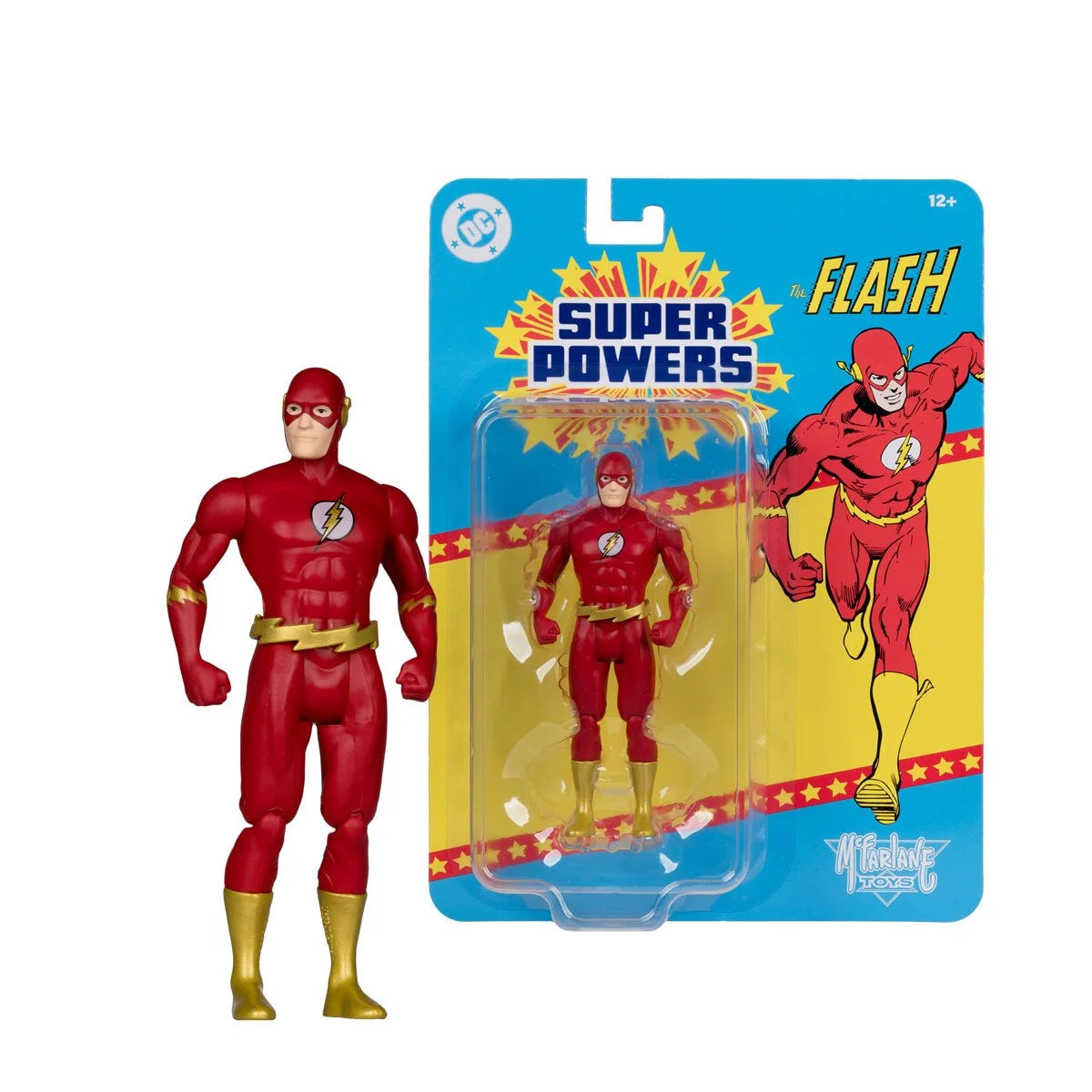 DC Super Powers - The Flash (Silver Age) - 4 1/2-Inch Scale Action Figure (Entertainment Earth Exclusive)