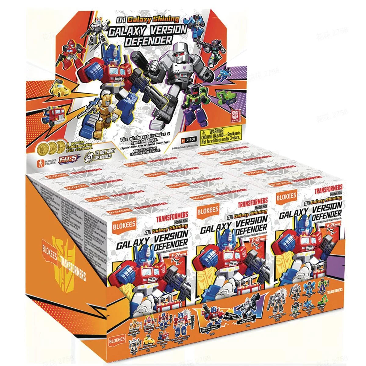 Transformers Defender Version 01 - Galaxy Blind Box Model Kit