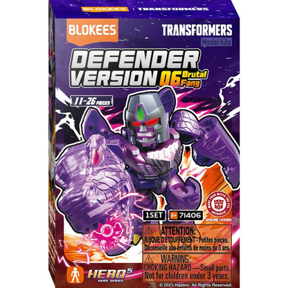 Transformers Defender Version 06 - Brutal Fang Blind Box Model Kit