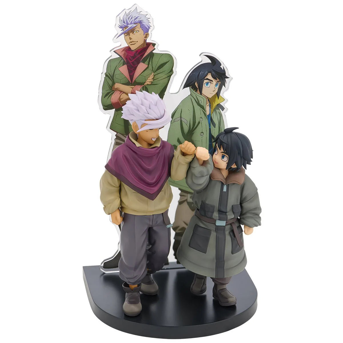 Mobile Suit Gundam: Iron-Blooded Orphans - Augus Mikazuki and Itsuka Orga Ichibansho Statue
