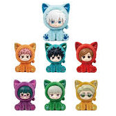 Jujutsu Kaisen - Sitting Cat Party Series Plush Pendant Blind Box