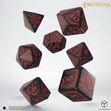 The Lord of the Rings: Mordor Polyhedral 7 Die Set