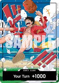 One Piece Singles - Monkey D. Luffy/Roronoa Zoro Promo Don!! Card (4th Anniversary)