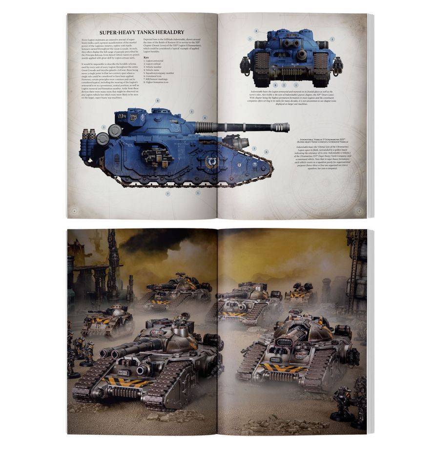 Journal Tactica: Mailed Fist - Legiones Astartes Super-Heavy Tanks