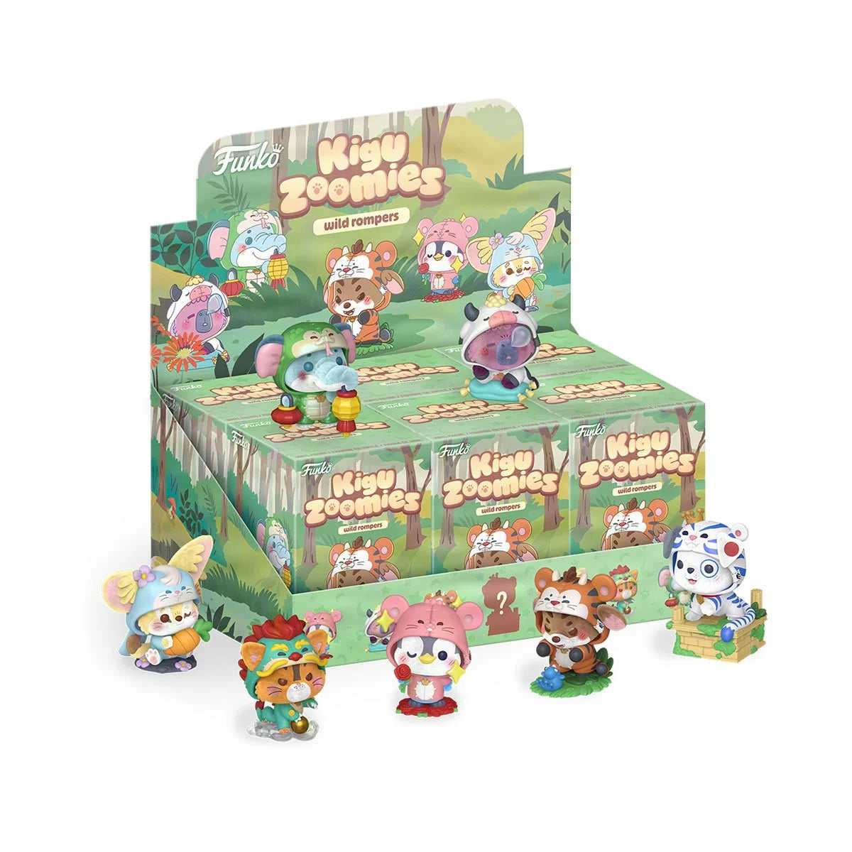 KiguZoomies Wild Rompers Blind Box Mini-Figure