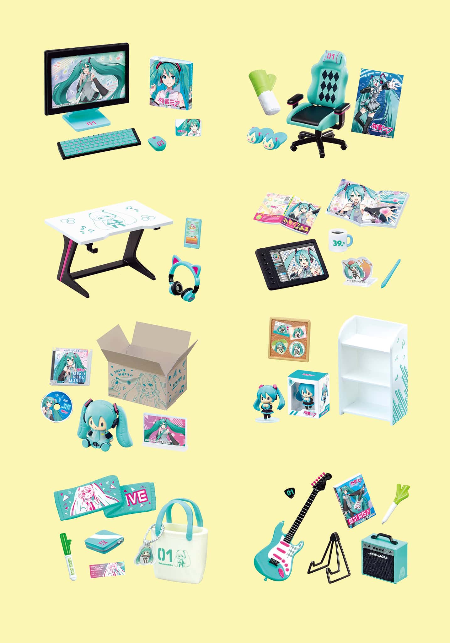 Re-Ment Miku Miku Room Blind Box