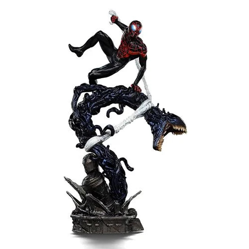 Miles Morales Spider-Man vs Villains Battle Diorama Series 1:10 Art Scale Limited Edition Statue