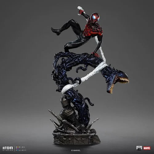 Miles Morales Spider-Man vs Villains Battle Diorama Series 1:10 Art Scale Limited Edition Statue