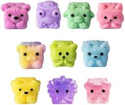 MushyKinz Mystery Mini 3-Pack Squishy Collectible Figures