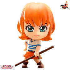 One Piece Netflix - Cosbaby Nami Bobble Head Window Box Mini-Figure