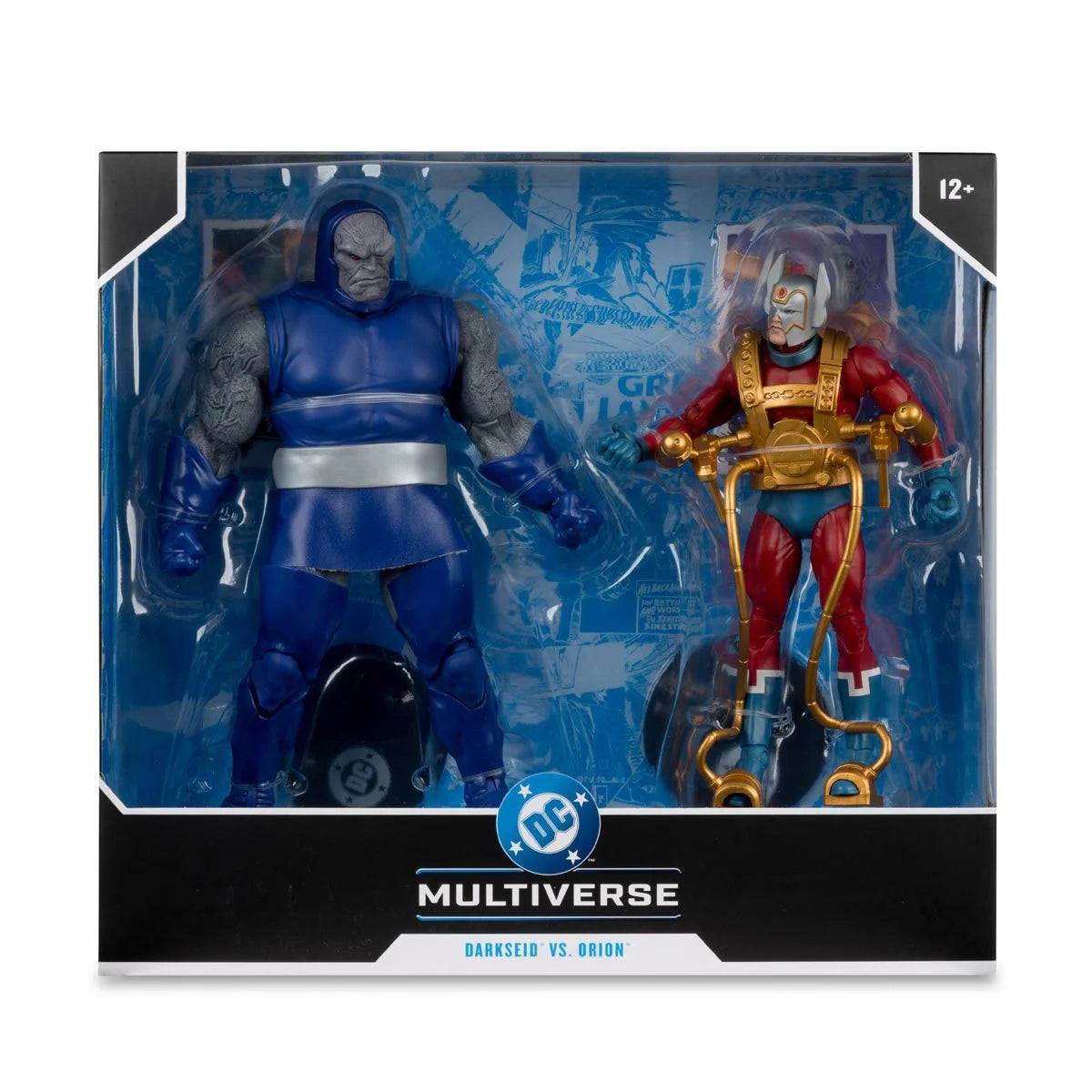 DC Multiverse - Darkseid vs. Orion - 7-Inch Scale and Megafig Action Figure 2-Pack