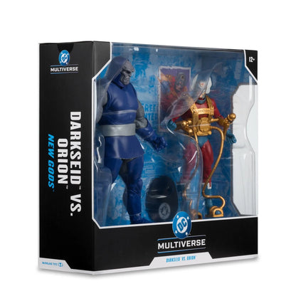 DC Multiverse - Darkseid vs. Orion - 7-Inch Scale and Megafig Action Figure 2-Pack