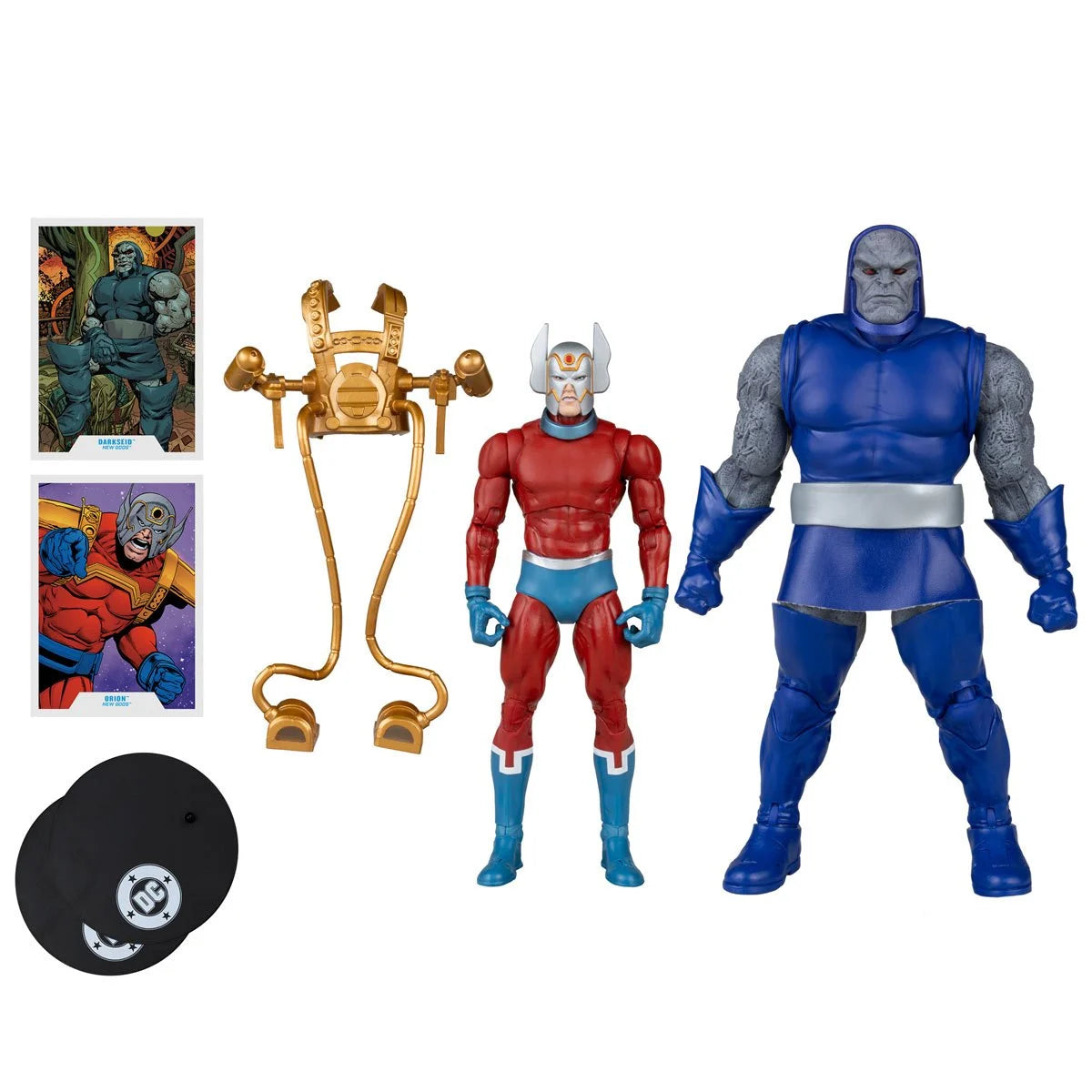 DC Multiverse - Darkseid vs. Orion - 7-Inch Scale and Megafig Action Figure 2-Pack