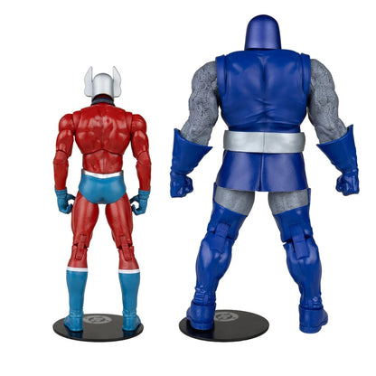 DC Multiverse - Darkseid vs. Orion - 7-Inch Scale and Megafig Action Figure 2-Pack
