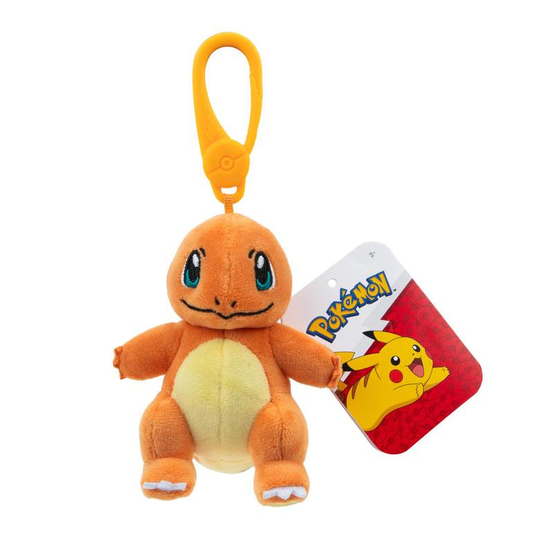 Pokemon 3.5-Inch Clip-On Plush Backpack Hanger