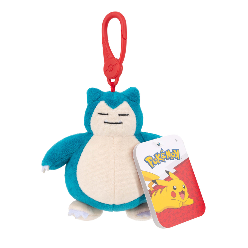 Pokemon 3.5-Inch Clip-On Plush Backpack Hanger