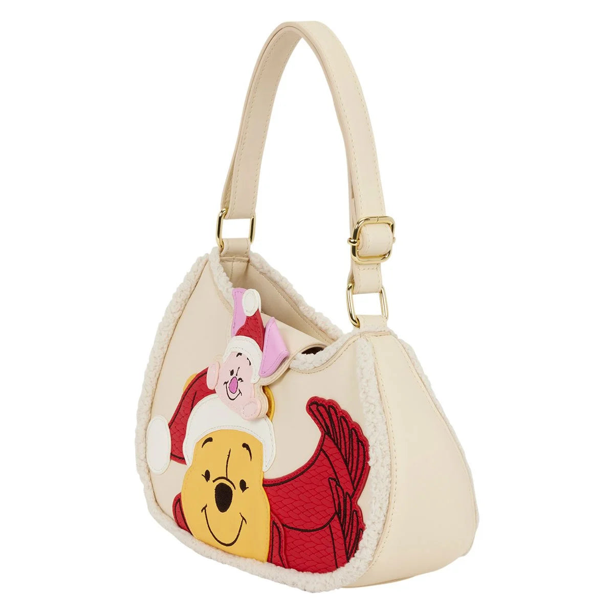 Winnie the Pooh and Piglet Holiday Crossbody Bag