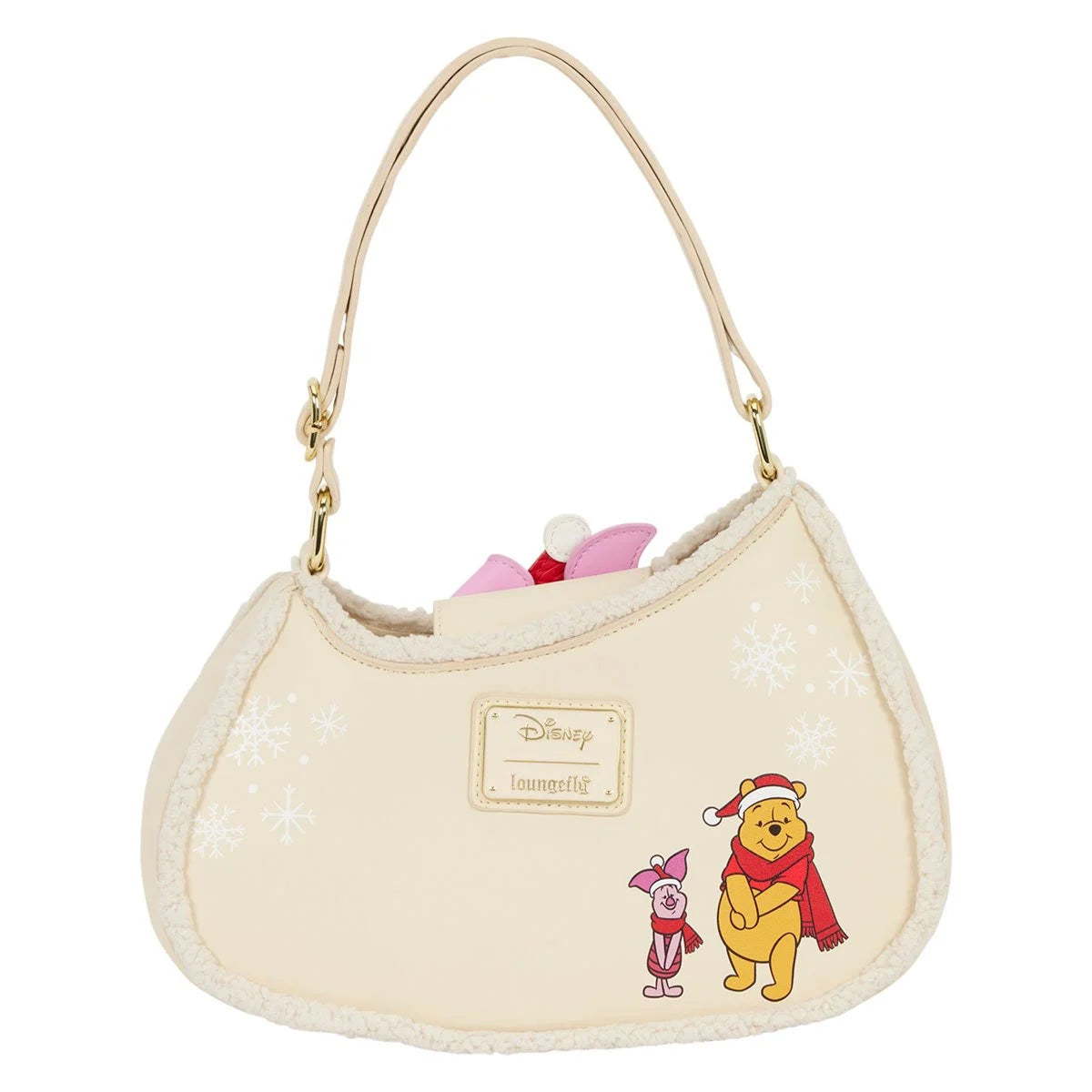 Winnie the Pooh and Piglet Holiday Crossbody Bag