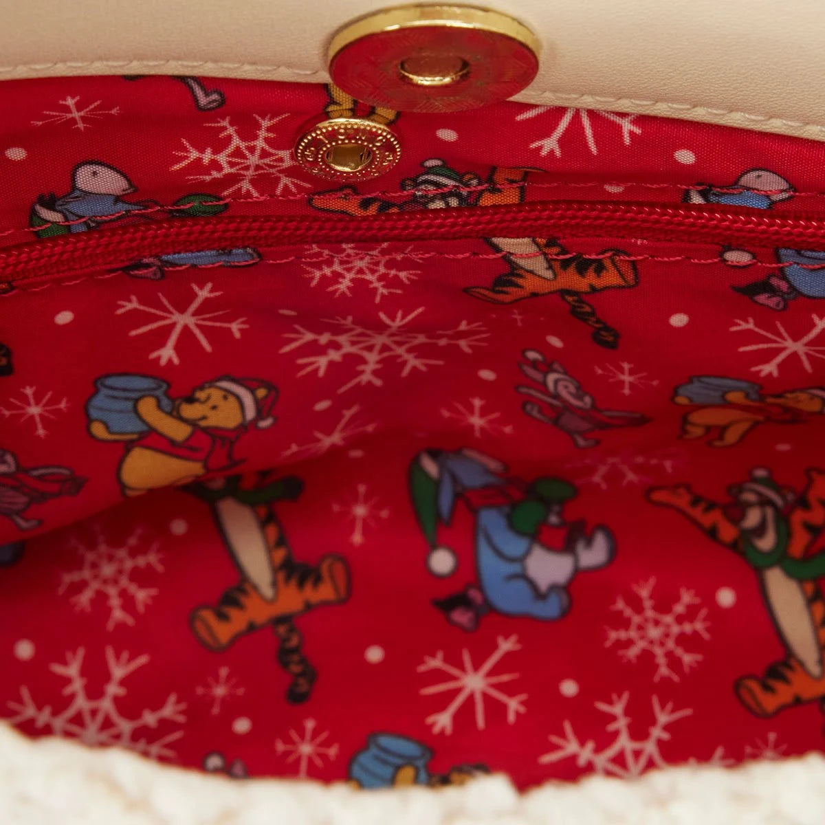 Winnie the Pooh and Piglet Holiday Crossbody Bag