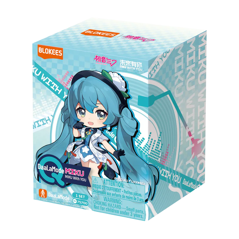 Hatsune Miku DaaLaMode Q Series Miku With You Mini Model Kit