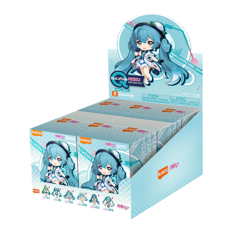 Hatsune Miku DaaLaMode Q Series Miku With You Mini Model Kit