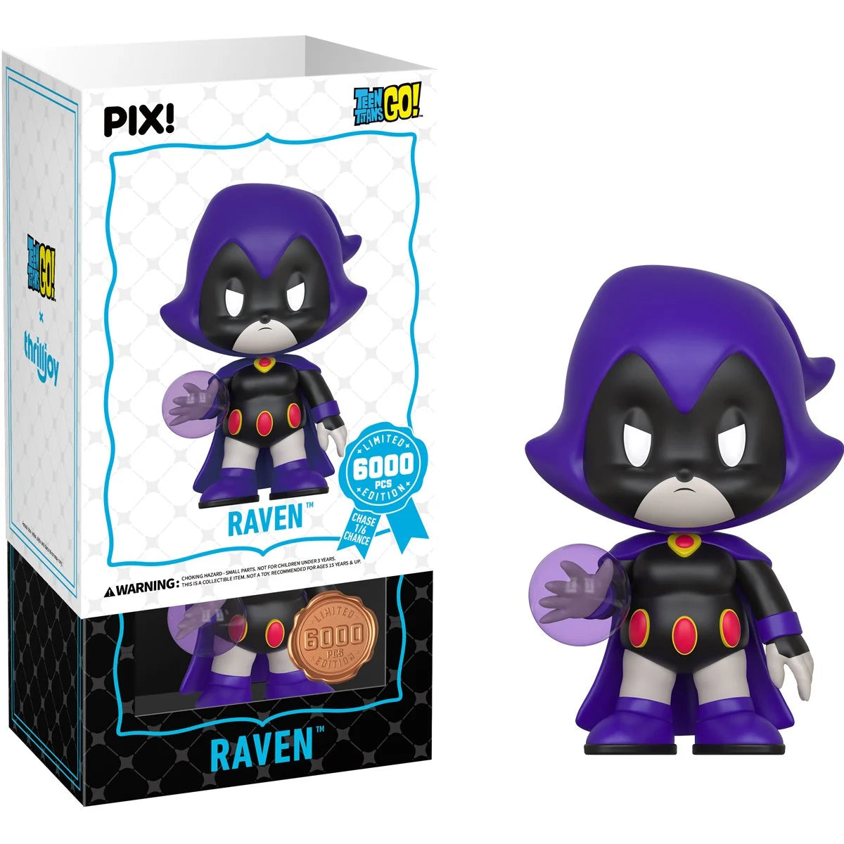 Teen Titans Go! - Raven Pix Vinyl Figure