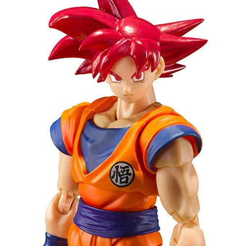 Dragon Ball Super - Super Saiyan God Son Goku (Saiyan God Instilled With the Light of Righteous Hearts) S.H. Figuarts Action Figure