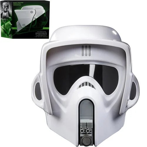 The Black Series Scout Trooper Premium Electronic Helmet Replica