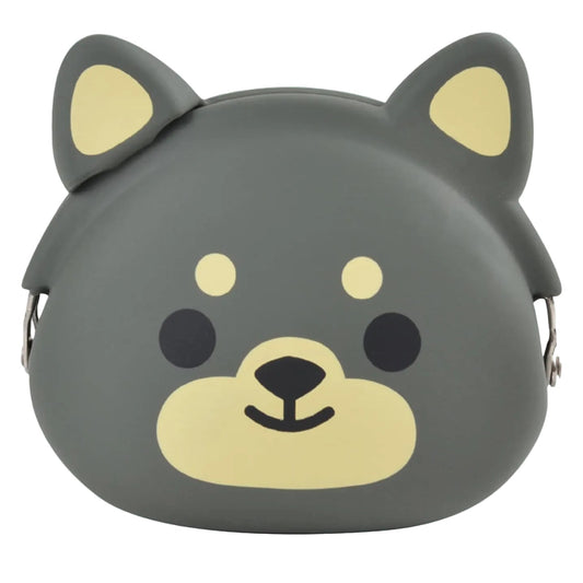 mimi POCHI Friends Black Shiba Inu Silicone Case