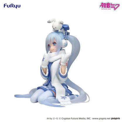 Vocaloid - Snow Miku (Sky Town 10th Version) Noodle Stopper Statue