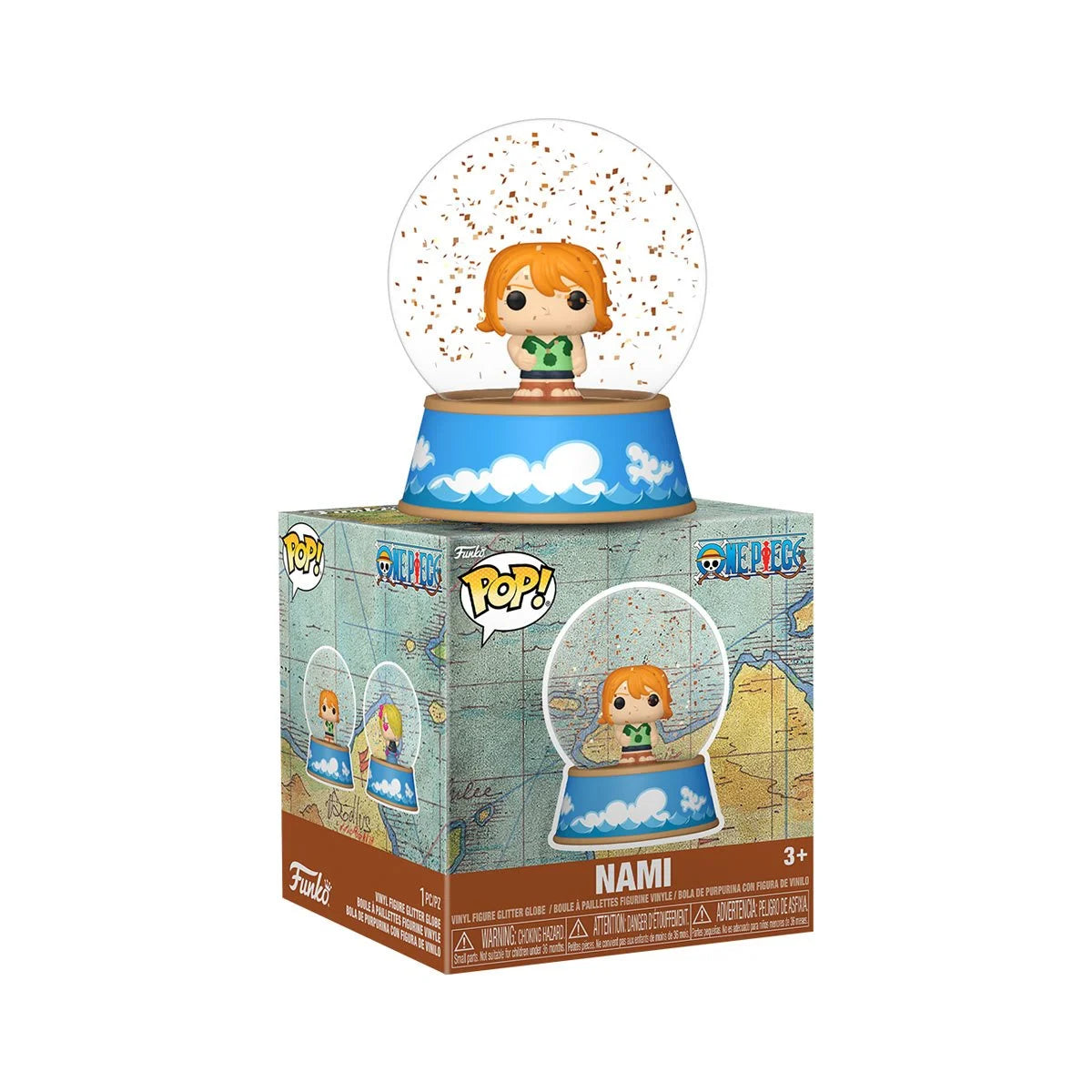 One Piece Funko Mini Glitter Globes – Straw Hat Pirates Collectibles