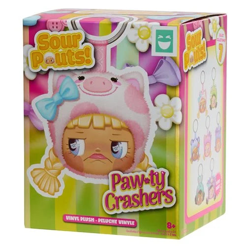 Sour Pouts Plush Collectible Clip-On Blind Box