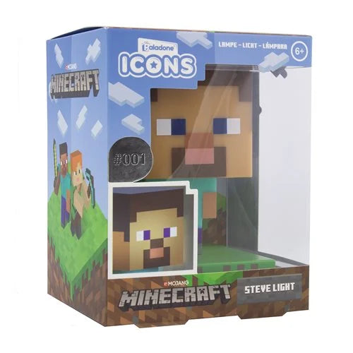 Minecraft Steve Icon Light