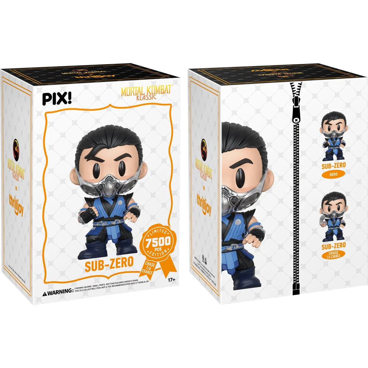 Mortal Kombat - Sub-Zero Pix Vinyl Figure