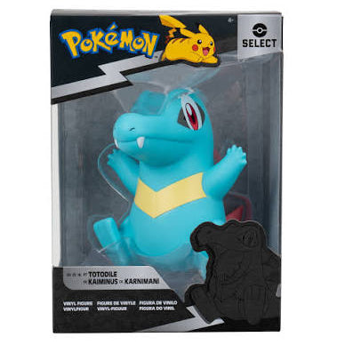 Pokemon 4-Inch Totodile Select Vinyl Figure