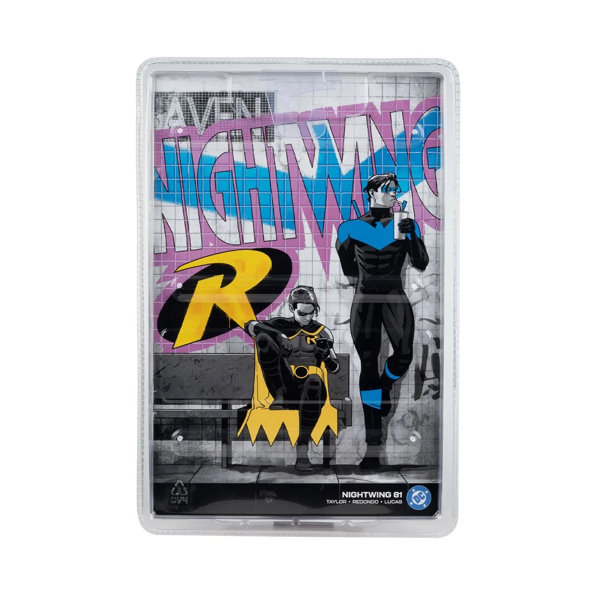 DC Direct Page Punchers - Nightwing - 7-Inch Action Figure with Nightwing #81 Comic Book