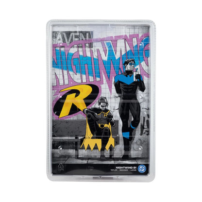 DC Direct Page Punchers - Nightwing - 7-Inch Action Figure with Nightwing #81 Comic Book