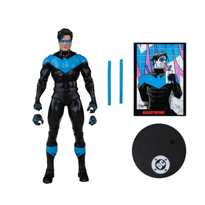 DC Direct Page Punchers - Nightwing - 7-Inch Action Figure with Nightwing #81 Comic Book