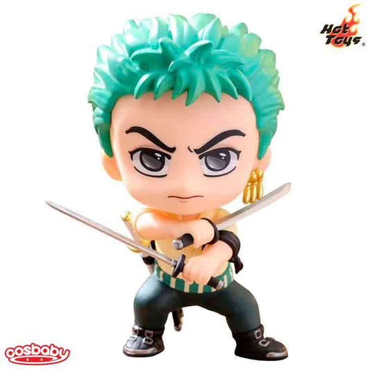One Piece Netflix - Cosbaby Zoro Bobble Head Window Box Mini-Figure